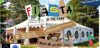 Fiesta @ The Park event flyer