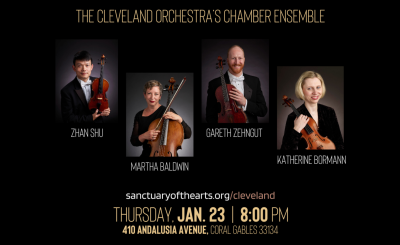 Photos of the Cleveland Orchestra players with their instruments